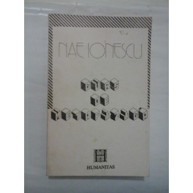 NAE  IONESCU   -  CURS  DE  METAFIZICA 